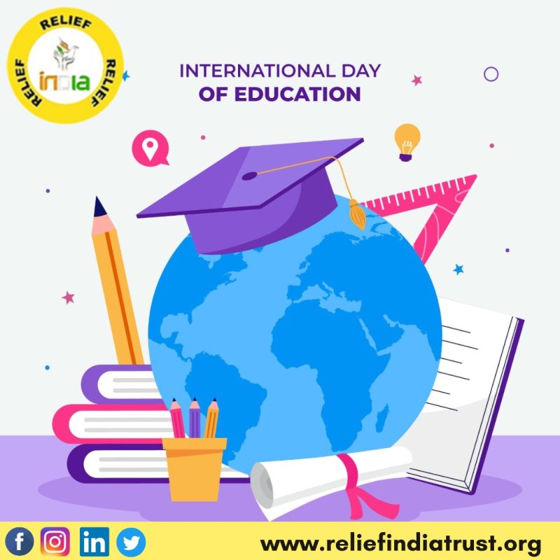 NGO in India on International Education Day RIT